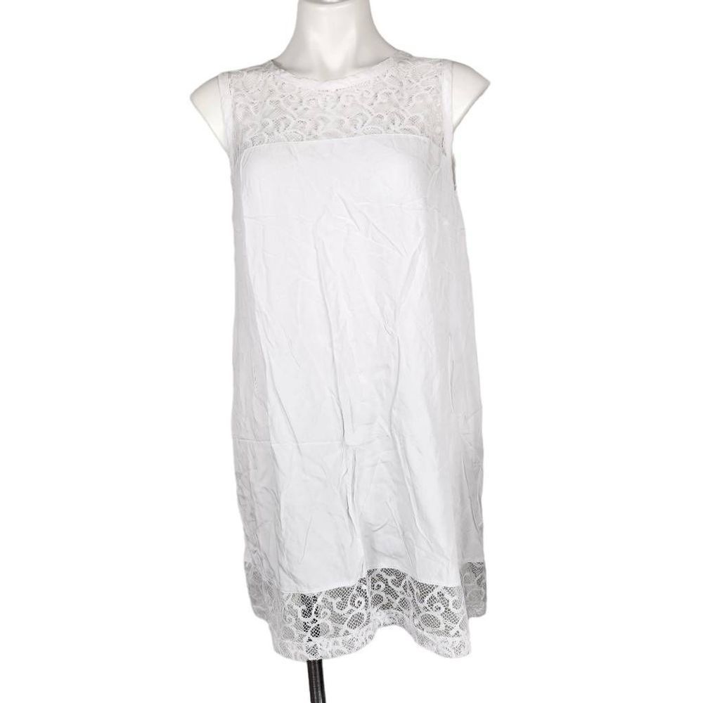 Blanc Du Nil white tank dress Size M/L